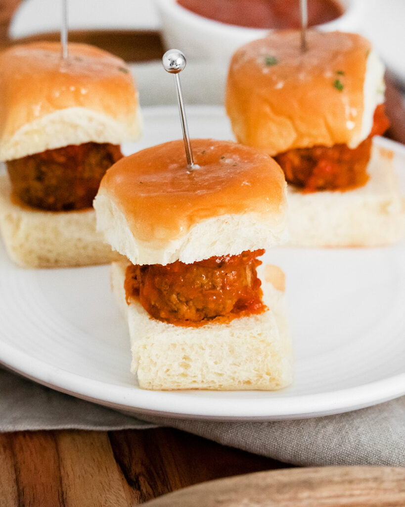 Instant Pot Meatball Sliders - Give me a fork