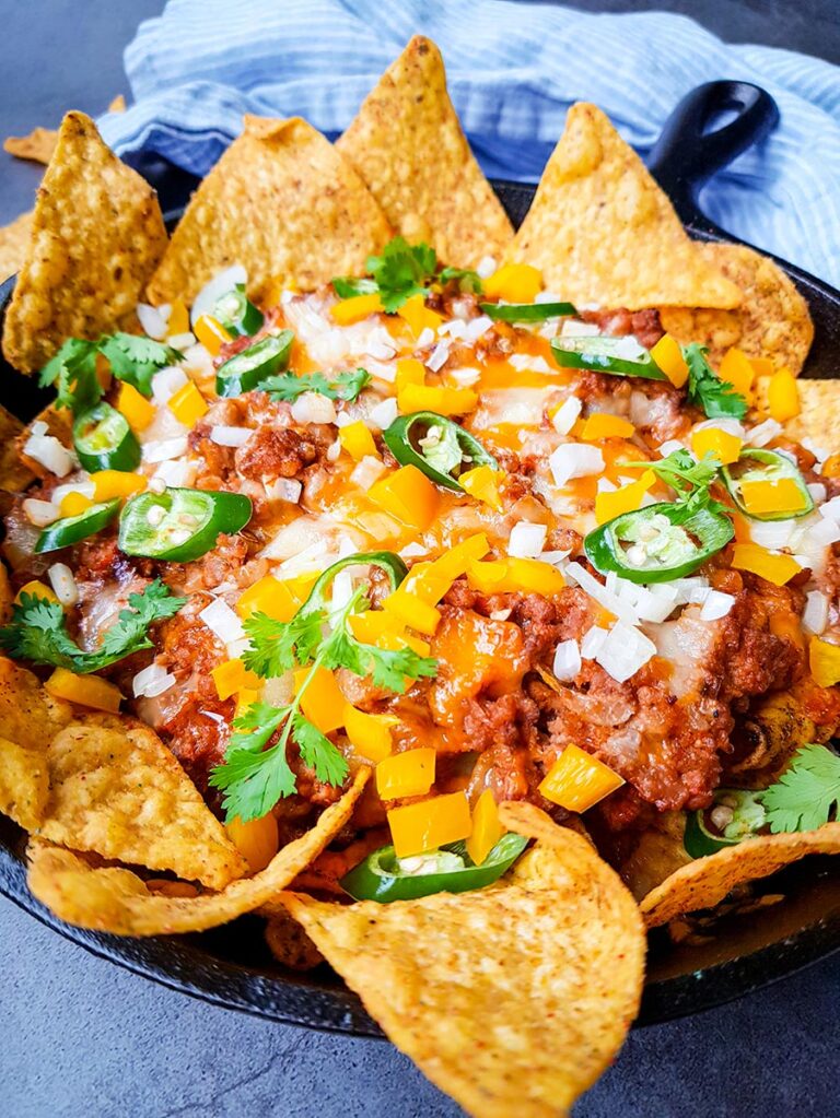 Ground Beef Nachos Give Me A Fork 3385