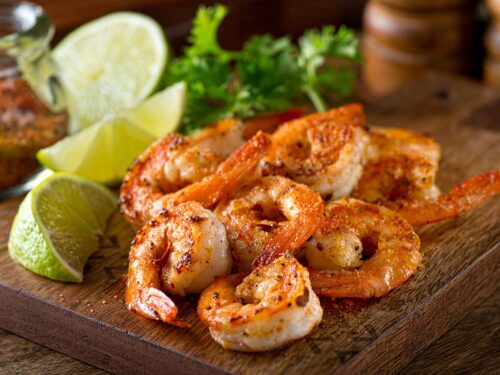 Air Fryer Old Bay Shrimp - The Six Figure Dish